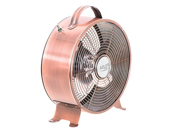 Adler AD 7324, Husholdningsvifte, Rosa, Bord, Metall, 53 dB, 26,2 cm