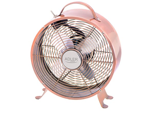 Adler AD 7324, Husholdningsvifte, Rosa, Bord, Metall, 53 dB, 26,2 cm