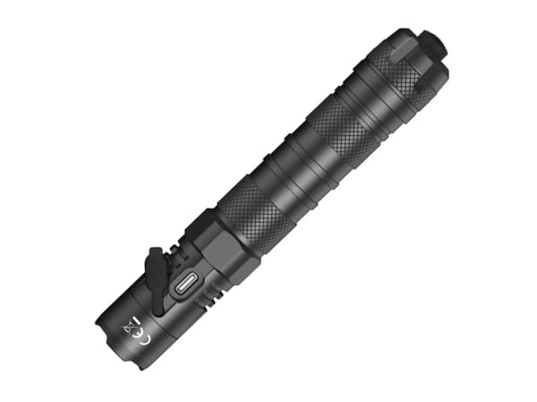 Nitecore MH12 V2, Käsikokoinen taskulamppu, Musta, Alumiini, Painikkeet, 2 m, 1 m
