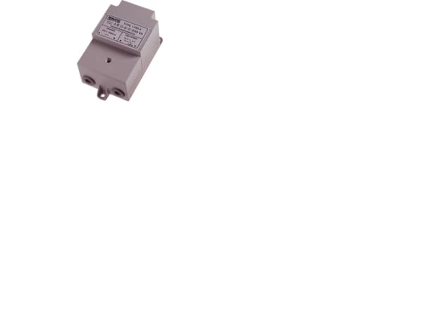 NORATEL Säkerhetstransformator, primär 230 - 250V, sekundär 24V, 75VA, 47-63Hz, LxBxH 83 x 108 x 78 mm, IP44, väggmontering