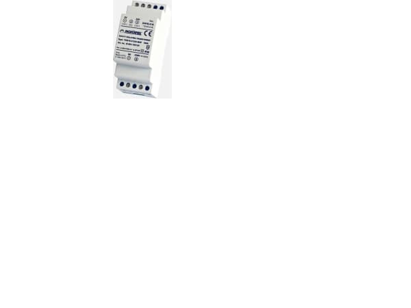 NORATEL Sikkerhedstransformer Type PDS, for 35 mm DIN-skinne montage IP20 - 230V/12-0-12V - 10VA