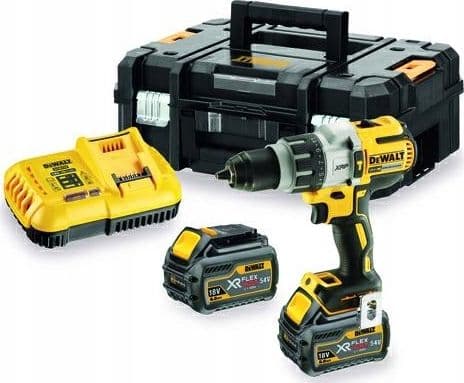 DEWALT 18V 95/66Nm 3-växlad borr-/skruvdragare 2 x 6.0Ah TSTAK-kartong DCD996T2