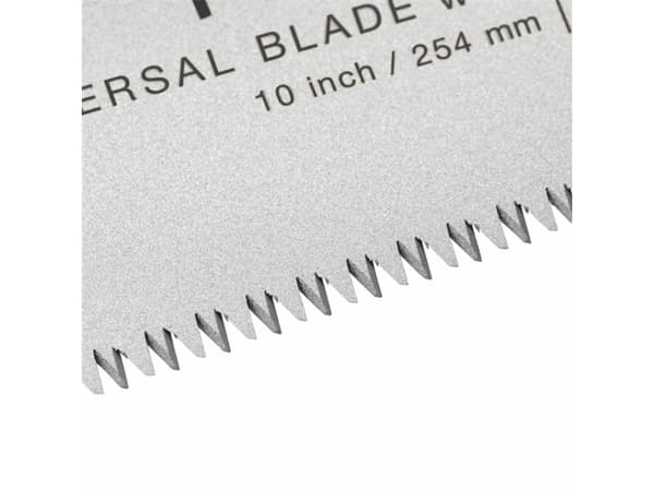 Fiskars Pro PowerTooth, Beskärningssåg, Trä, Svart, Silver, Gul, Svart, Gul, 25 cm, 308 mm