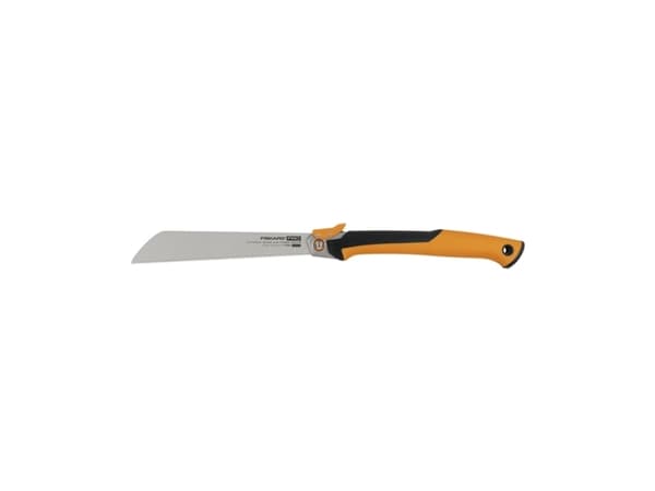 Fiskars Pro PowerTooth, Beskärningssåg, Trä, Svart, Silver, Gul, Svart, Gul, 25 cm, 308 mm
