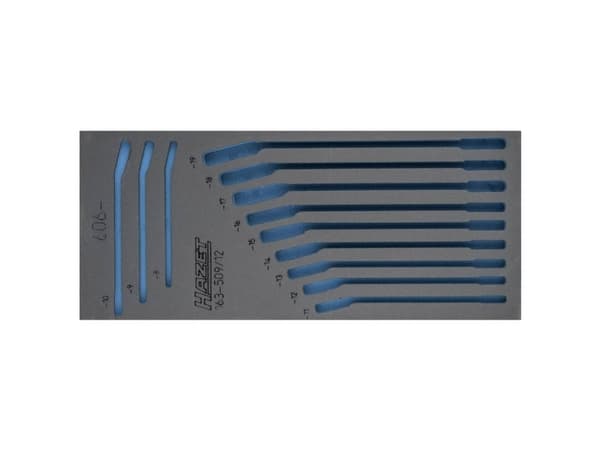 Hazet 163-509L 163-509L Skumplastindlæg (L x B) 172 mm x 392 mm