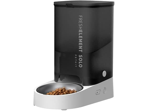Petkit Smart Pet Feeder Fresh Element Solo Capacity 3 L, Material ABS, Ner?dijantis plienas, Pilkas (P570B)