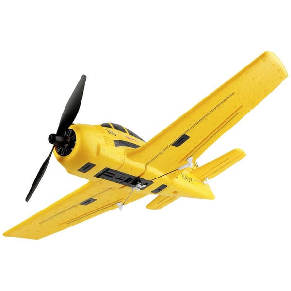 Amewi AMXFlight T28 Trojan Gul RC Modellflygplan RtF 388 mm