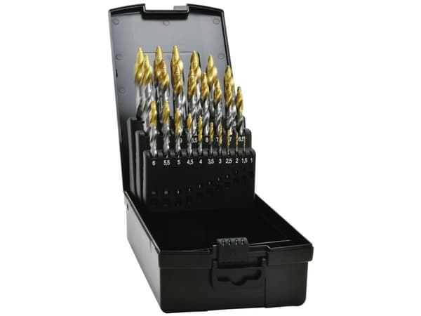 Nøyaktig 74562 #####HSS TIN-TIP Spiralboron DIN 338 1 sett