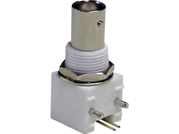 TRU COMPONENTS 740845 BNC-kontakt Anslutning, infälld horisontell 50 Ω 1 st
