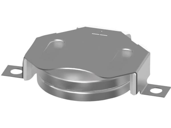 Keystone Electronics 3022 Knappcelleholder 2x CR 2020, CR 2025, CR 2032 Horisontal, Overflatemontering SMD (L x B x H) 34,01 x 22,27 x 6,10 mm