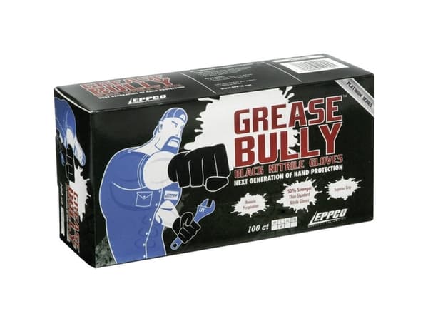 Kunzer GREASE BULLY XL 100 stk Nitril Engangshandske Størrelse (handsker): XL EN 374-3, EN 420, EN 455
