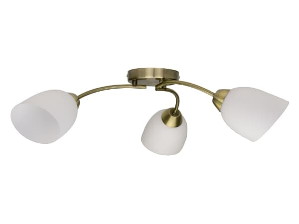 Klassisk lysekrone vedhæng loftslampe Activejet BENITA Patina triple 3xE27 til stuen