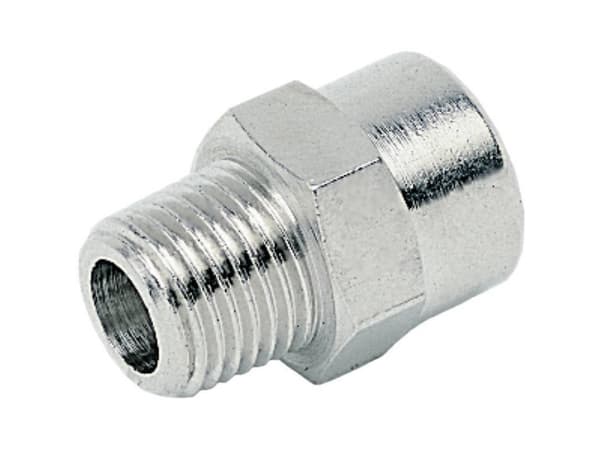 ICH Suora liitin Sisäkierre 1/4 Ulkokierre: R1/8"