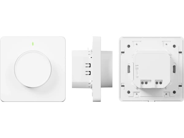 Tesla TSL-SWI-DIMMER, Älykäs himmennin, 220 W, IEEE 802.11b, IEEE 802.11g, IEEE 802.11n, Sisäinen, Rotaatio, Langaton, Valkoinen Valkoinen