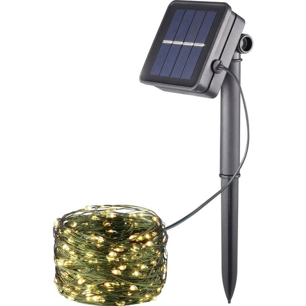 WS-SL05 200L Solcellsdriven ljusslinga LED 0.6 W Grön