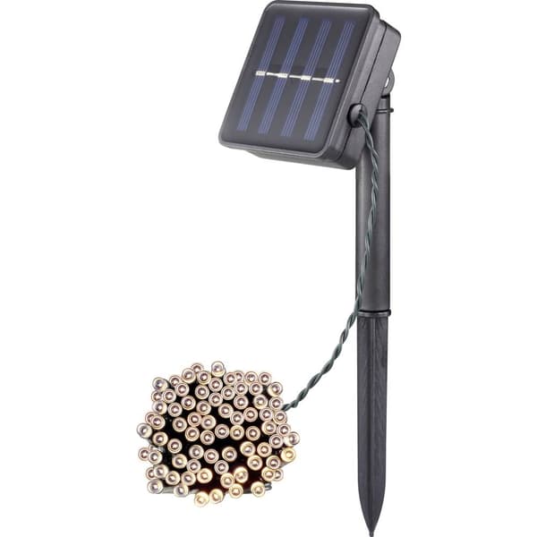 WS-SL02 100L Solcellsdriven ljusslinga LED 0.3 W Grön