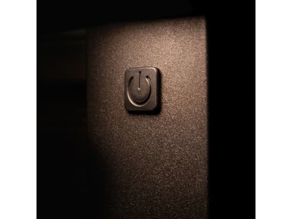 Hombli HBPL-0100, Gulvlys, Sort, Aluminium, IP65, Gulvmontering, LED