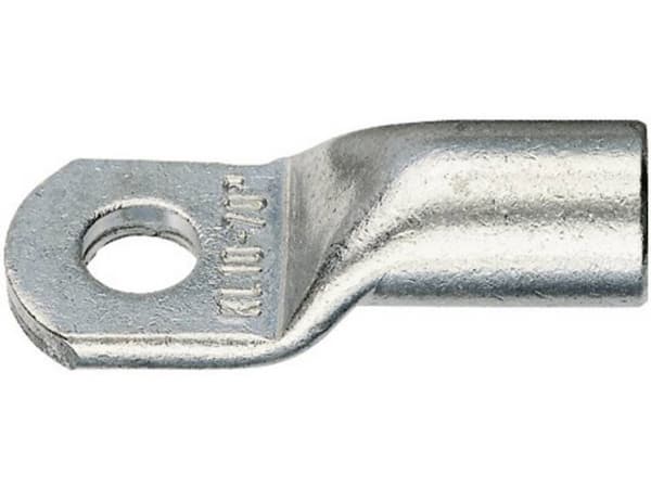 Klauke 6R12, Rörformig ringkabelsko, Plåtburk, Rak, Rostfritt stål, Koppar, 50 mm ²