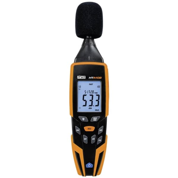 HT Instruments HTA102 Lydniveau-måleapparat 30 - 130 dB 31.5 Hz - 8 kHz
