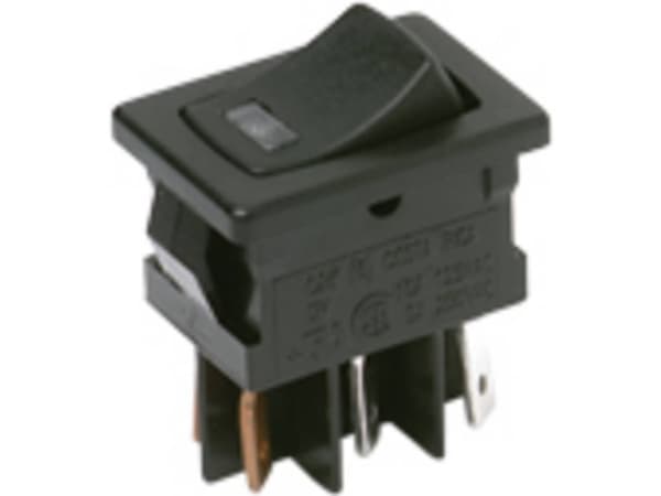 C & K Switches DM61J12S205HQ Vippekontakt 125 V/AC 10.00 A 2 x On/On 1 stk Bulk