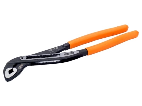Bahco vandpumpetang 250mm - Slank designet PVC dyppet håndtag, op t/35% større kæbe vidde