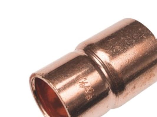 SANHA red. mf/np 1 1/8-3/4 - kobberfittings til lodning. Industrikøl - 130 bar (CuFe)