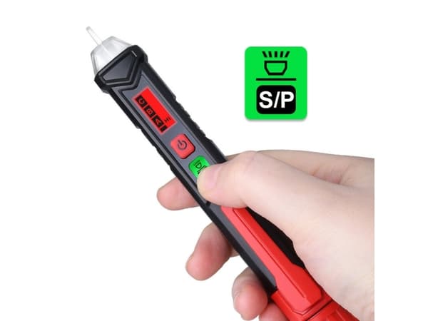 Habotest HT100P, 12 - 1000 V, Sort, Rød, 32 g
