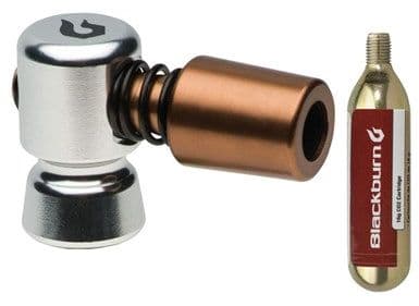 Blackburn BLACKBURN WAYSIDE CO2-käsipumppu + 1x 16g kaasupatruuna hopea - BBN-7063322