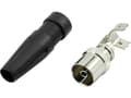 Miniatyrbild 1 av 2: Conrad Components 1372219 Koaxialuttag med dragavlastning