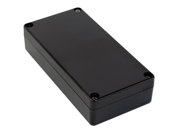 Hammond Electronics 1551WYBK 1551WYBK Universalkabinet 50 x 100 x 24 ABS Sort 1 stk