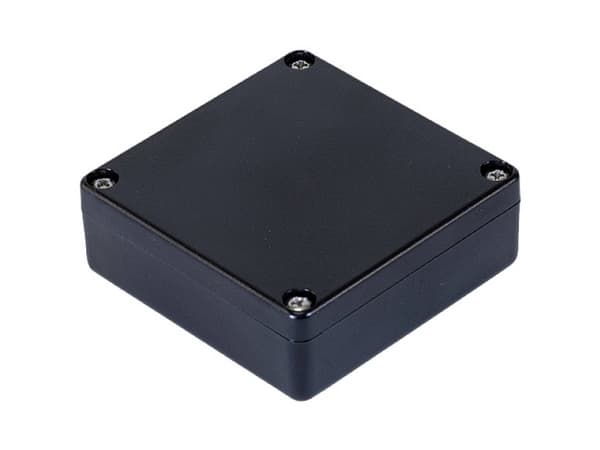 Hammond Electronics 1551WTBK 1551WTBK Universalkabinet 60 x 60 x 22 ABS Sort 1 stk