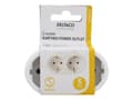 Miniatyrbild 5 av 5: DELTACO - Effektband - jordad - AC 250 V - 3680 Watt - ingång: CEE 7/4 - utgångskontakter: 2 (2 CEE 7/3) - vit