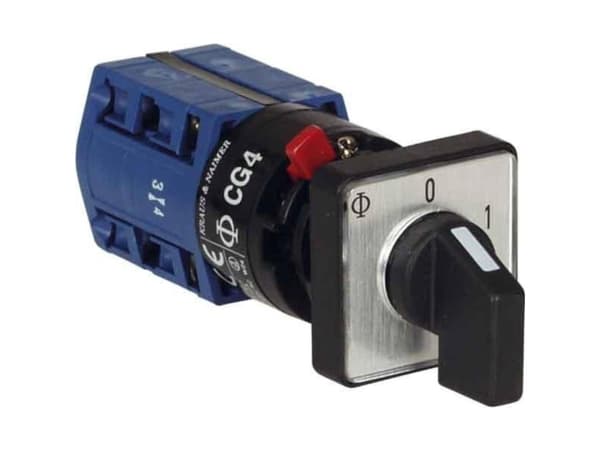 Kraus & Naimer CG4.A200.FS2 Kuormakytkin 10 A 1 x 60 ° Harmaa, musta 1 kpl