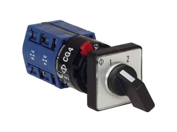 Kraus & Naimer CG4.A221.FS2 Lastafbryder 10 A 1 x 60 ° Grå, Sort 1 stk