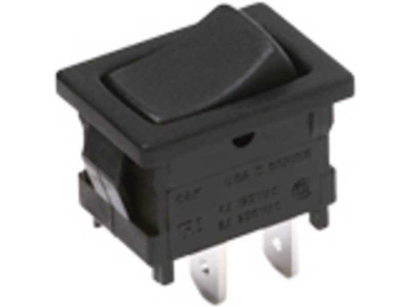 C & K Switches Vippekontakt 125 V/AC 10.00 A 1 x On/On 1 stk Bulk