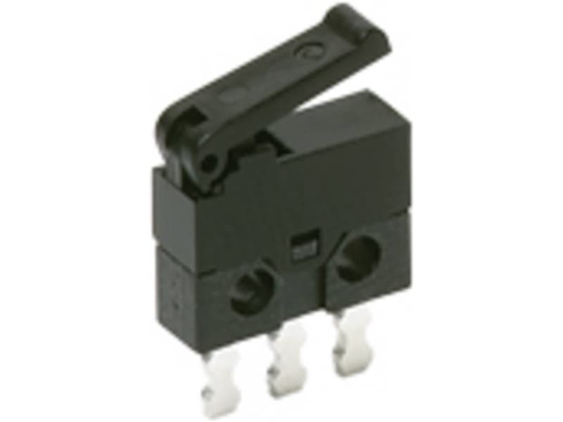 C & K Switches Mikrokontakt 30 V/DC 300 mA 1 x tænd/(tænd)/tænd 1 stk Bulk
