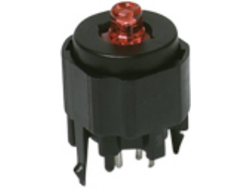 C & K Switches Trykknap 30 V/DC 100 mA IP40 1 stk Bulk