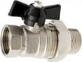 Pikkukuva 1 / 4: Hydroland BALL VALVE, WATER SCREW, BUTTERFLY 3/4 "" TYTAN W/S // ZKW-20-WS-M-H-TYTAN