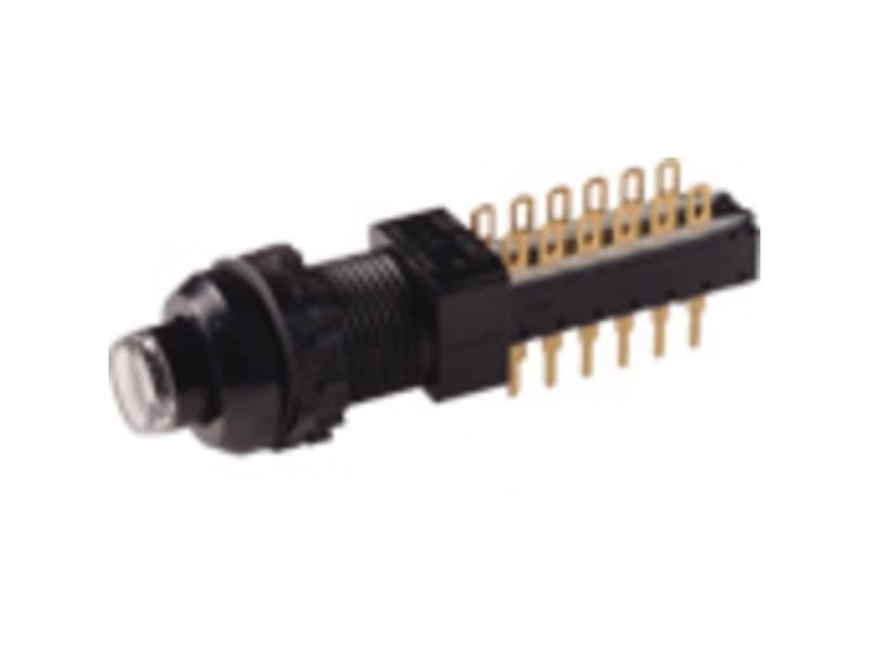 C & K Switches Trykknap 125 V, 30 V/DC 500 mA 1 stk Bulk