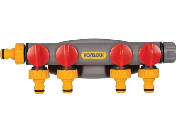 Hozelock 2150, Pikaliitin, 3/4", PVC-muovi, Harmaa, Punainen, Keltainen