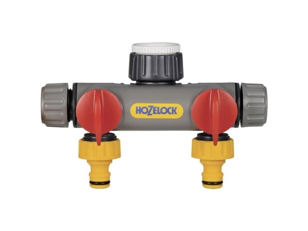 Hozelock 2252, Vannkrankontakt, 3/4", PVC, Grå, Rød, Gult