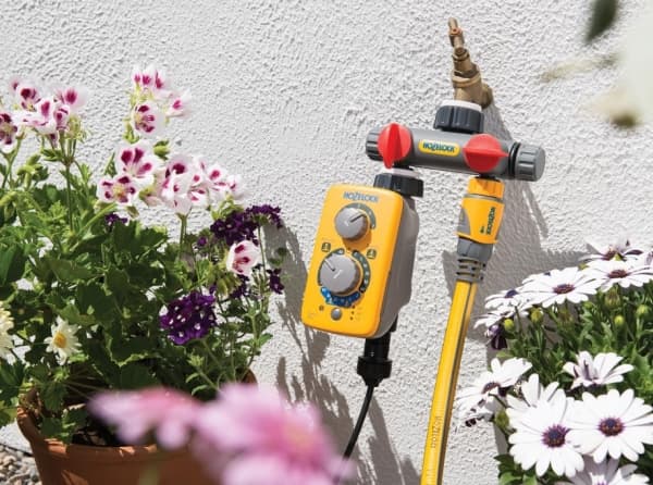 Hozelock 2252, Vannkrankontakt, 3/4", PVC, Grå, Rød, Gult