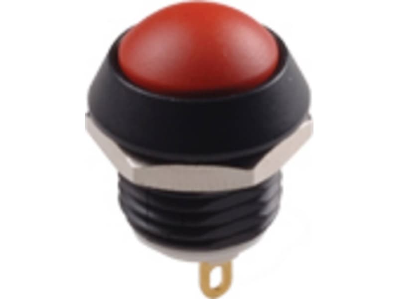 C & K Switches Trykknap 125 V, 24 V/DC 125 mA 1 x Off/(On) Rød, Grøn IP67 1 stk Bulk