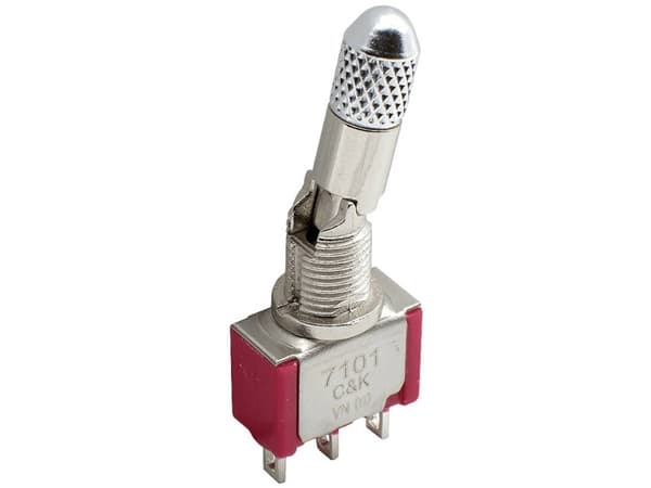 C &amp; K Switches Vippbrytare 20 V/AC, 20 V/DC 0,4 A 2 x On/On 1 st Bulk