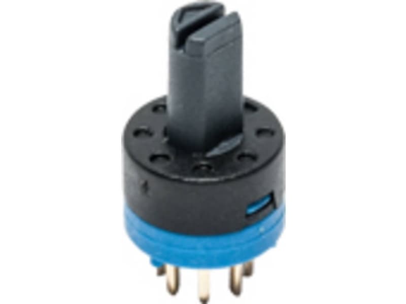 C & K Switches Drejekontakt 24 V/DC, 48 V/DC 0.50 A Afbryderpositioner 2 1 x 45 ° 1 stk
