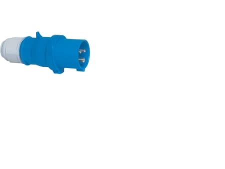 FIX-PRO CEE -pistokeH6 230V AC 16A 3 napainen, sininenMultigrip-kaapelin kevennys, Quick Connect®IP44 polyamidi