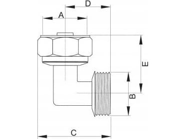 Hydroland PEX.K.GZ16X3/4 ALBUUE 16X3/4 PEX SKRUET // PX-R.KOGZ.16X3/4
