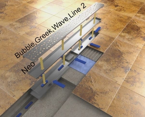 Hydroland HYDROLAND LINEAR DRAINAGE GREK 1000 // OD.H.GREK-100