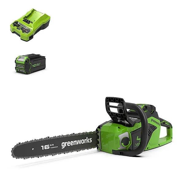 Chainsaw 1.8kW 40V 4Ah 40 cm GD40CS18K4 (with 4Ah battery and charger)