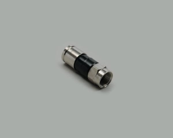 F-kompressionskontakt Kabeldiameter: 7,4 mm